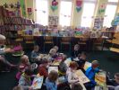 Zdjęcie z lekcji bibliotecznej