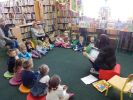 Zdjęcie z lekcji bibliotecznej