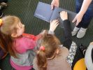 Zdjęcie z lekcji bibliotecznej