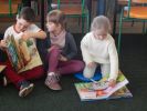 Zdjęcie z lekcji bibliotecznej