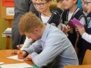 Inscenizowana historia pisma i komunikacji - Michał Zawadka i uczniowie klasy 3 Szkoły Podstawowej nr 2