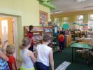 Bezpieczne wakacje, spotkanie z dziecmi dot. bezpieczeństwa