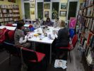 Zdjęcie ze spotkania Dyskusyjnego Klubi Książki dla Dorosłych z 7 grudnia 2016 roku.