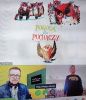 Marcin Kozioł i dzieci na warsztatach o przyrodzie i pogodzie Pogoda dla puchaczy w ramach projektu Biblioteka-Naturalnie!