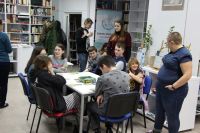 Zdjęcie z zajęć Planszowania w Bibliotece