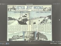 Zdjęcie przedstawiające slaj z rzutnika i ludzi