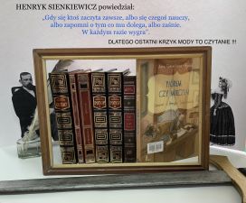 Wystawa książek Henryka Sienkiewicza