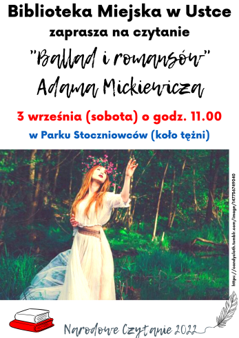 plakat promujący spotkania wtorkowe w maju