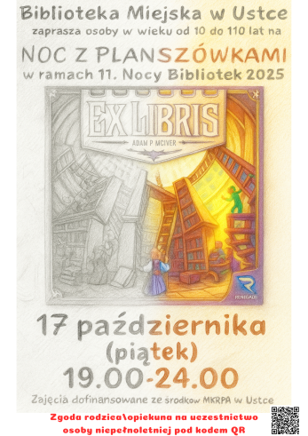 infografika odnosnie pazdziernikowych spotkan z grami planszowymi
