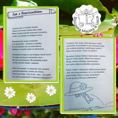 Lekcja biblioteczna z dnia 6 marca 2020 roku