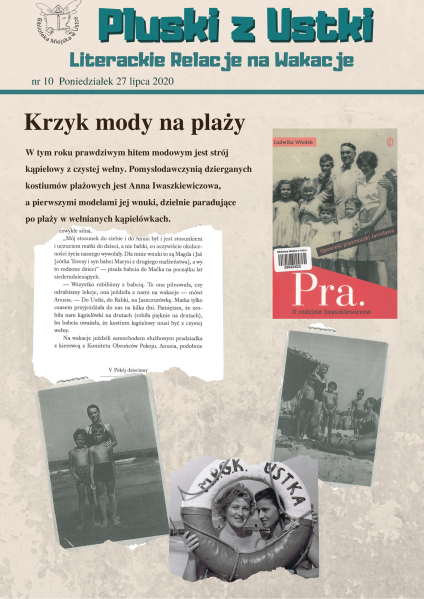 Pluski z Ustki - wakacyjny periodyk w formacie png