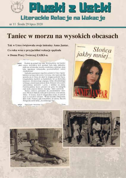 Pluski z Ustki - wakacyjny periodyk w formacie png