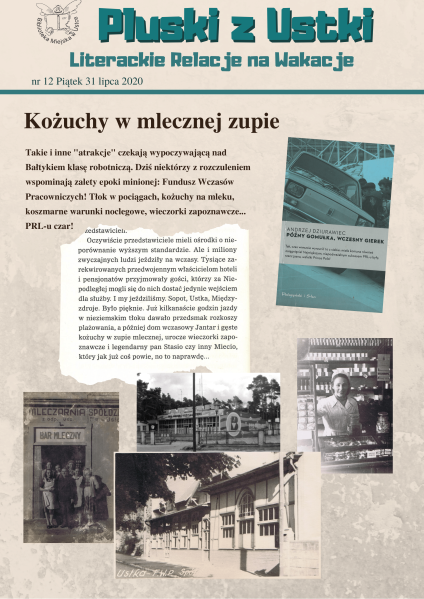 Pluski z Ustki - wakacyjny periodyk w formacie png