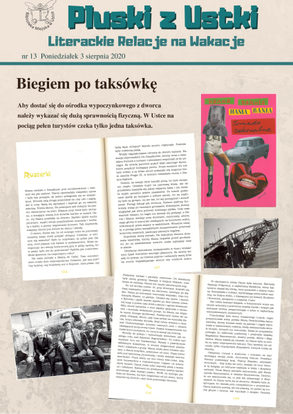 Pluski z Ustki - wakacyjny periodyk w formacie png