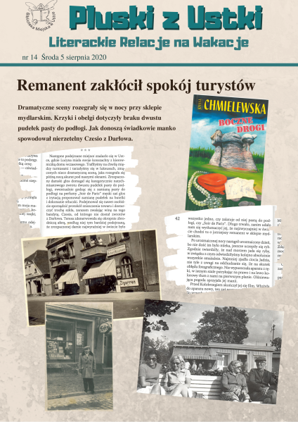 Pluski z Ustki - wakacyjny periodyk w formacie png