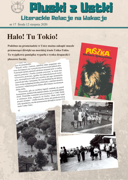 Pluski z Ustki - wakacyjny periodyk w formacie png