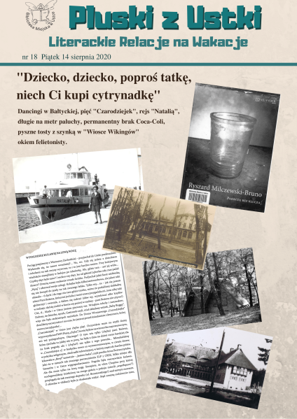 Pluski z Ustki - wakacyjny periodyk w formacie png