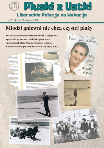 Pluski z Ustki - wakacyjny periodyk w formacie png