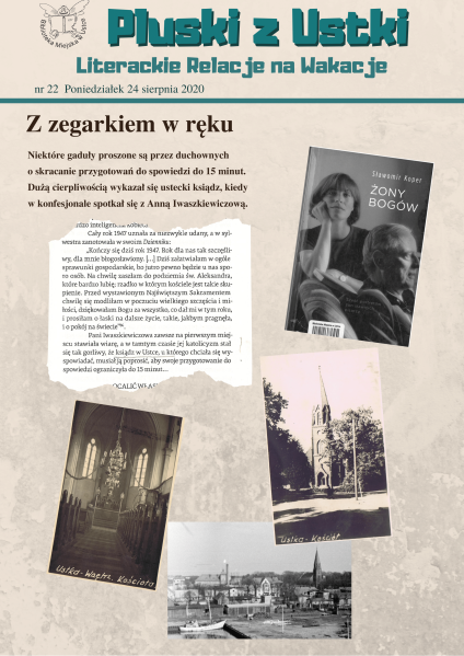 Pluski z Ustki - wakacyjny periodyk w formacie png