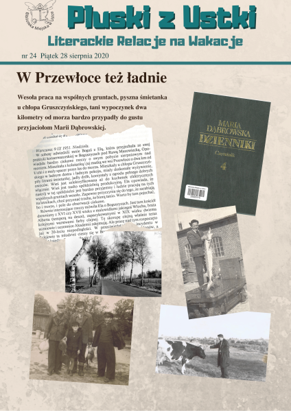 Pluski z Ustki - wakacyjny periodyk w formacie png