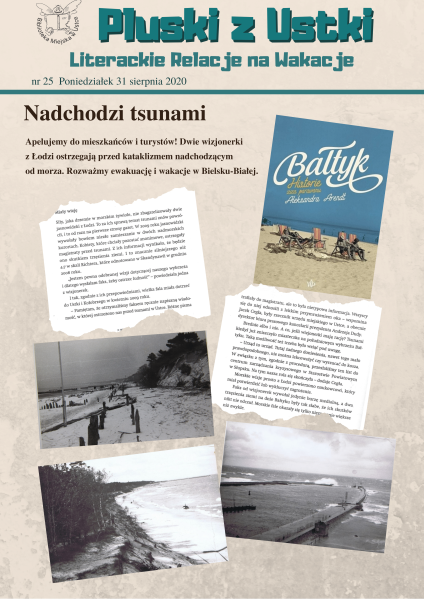 Pluski z Ustki - wakacyjny periodyk w formacie png
