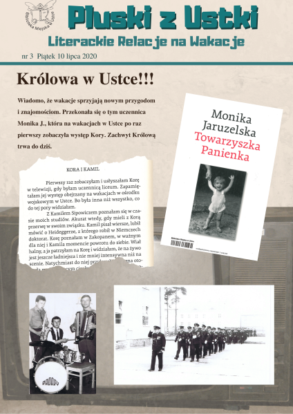 Pluski z Ustki - wakacyjny periodyk w formacie png