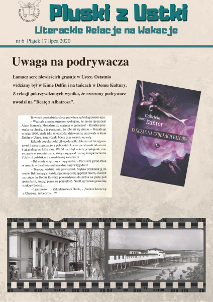 Pluski z Ustki - wakacyjny periodyk w formacie png