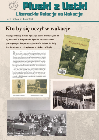 Pluski z Ustki - wakacyjny periodyk w formacie png