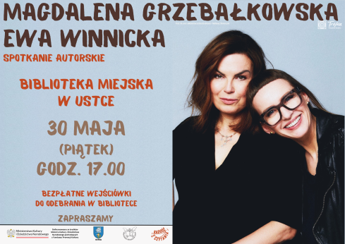 Infografika odnosnie spotkania autorskiego w ramach projektu Radosc z czytania