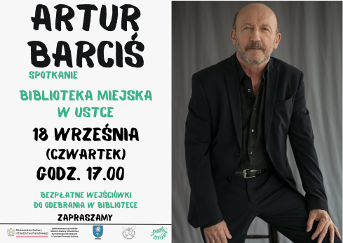 Infografika odnosnie spotkania autorskiego w ramach projektu Radosc z czytania