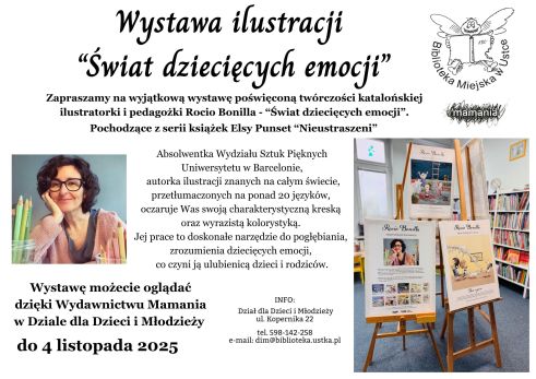wystawa ilustracji świat dziecięcych emocji