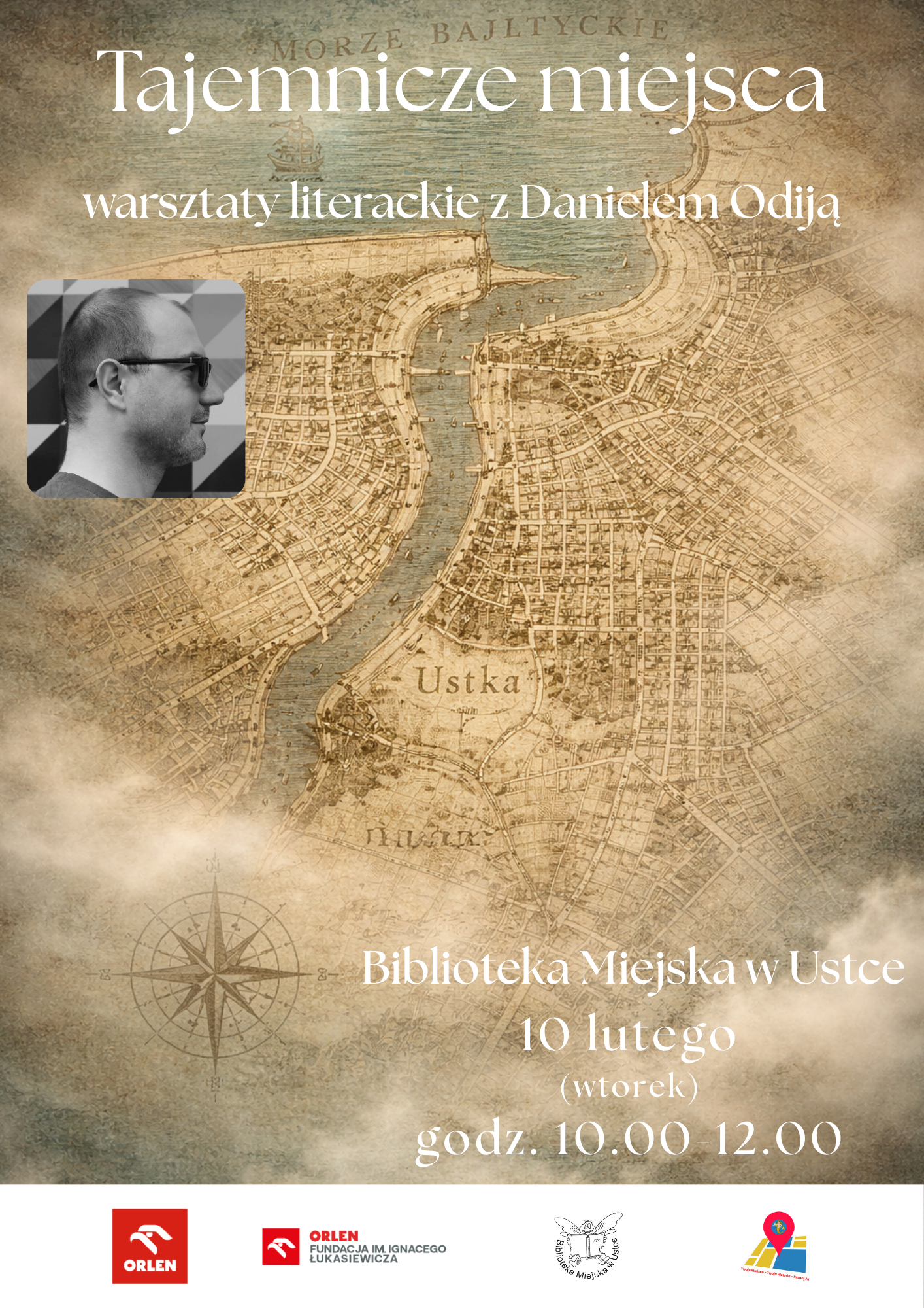 Infografika odnosnie warsztatow Daniela Odiji Tajemicze Miejsca